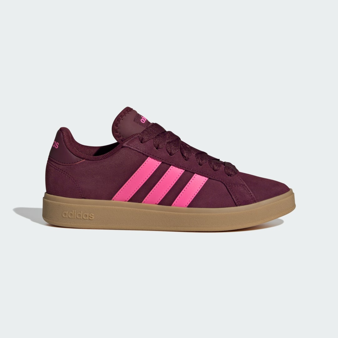 Кецове и обувки adidas Performance Grand Court Base 00s Бургунди | JQ3598, 0