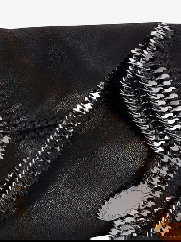 Дамска чанта Stella McCartney Falabella Shaggy Deer Faux Leather Mini Tote by Stella McCartney Черно | 234387W700011000, 5