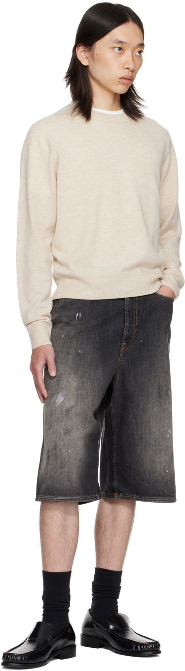 Пуловер Acne Studios Acne Studios Crewneck Sweater Бежово | C60115-, 3