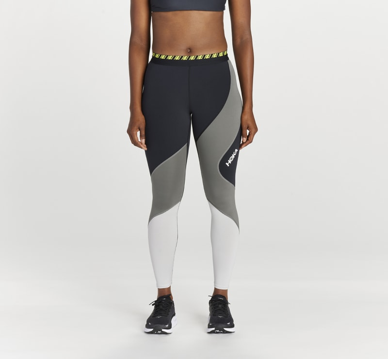 Клинове Hoka One One Hupana Tight Черно | 1123722-BLK, 0