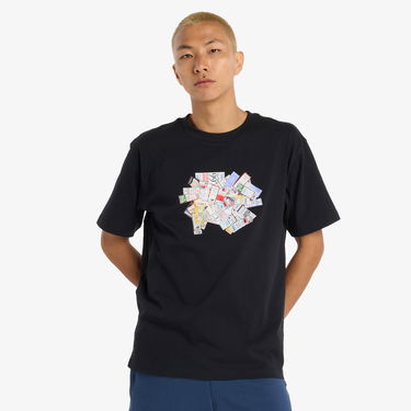 Тениска New Balance Printed T-Shirt Черно | NBMT53905BK, 1