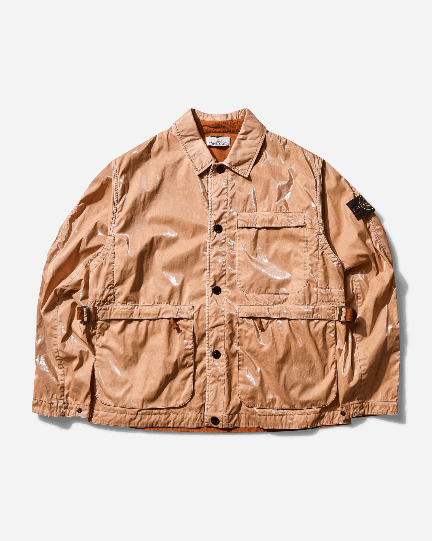 Ветровка Stone Island Stone Island Mussola Prismatica Jacket Бежово | K1S15-4100065-S0132 V0073, 0