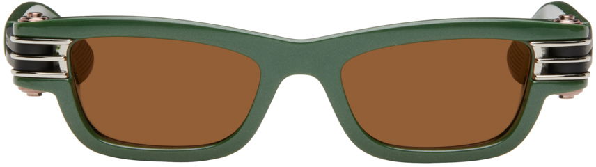 Слънчеви очила Bottega Veneta Squared Sunglasses Зелено | BV1308S-003, 0