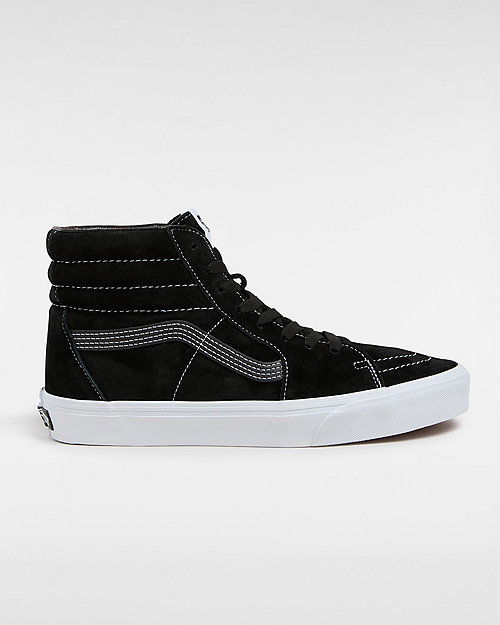 Кецове и обувки Vans Sk8-hi Pig Suede Черно | VN000CMXBM8, 0