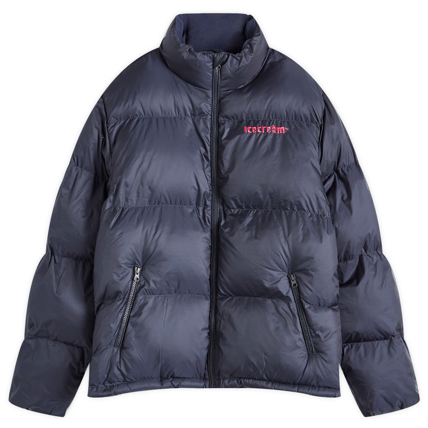 Пухо яке BBC IceCream ICECREAM Running Dog Puffer Jacket Тъмно синьо | IC24401-NVY, 0