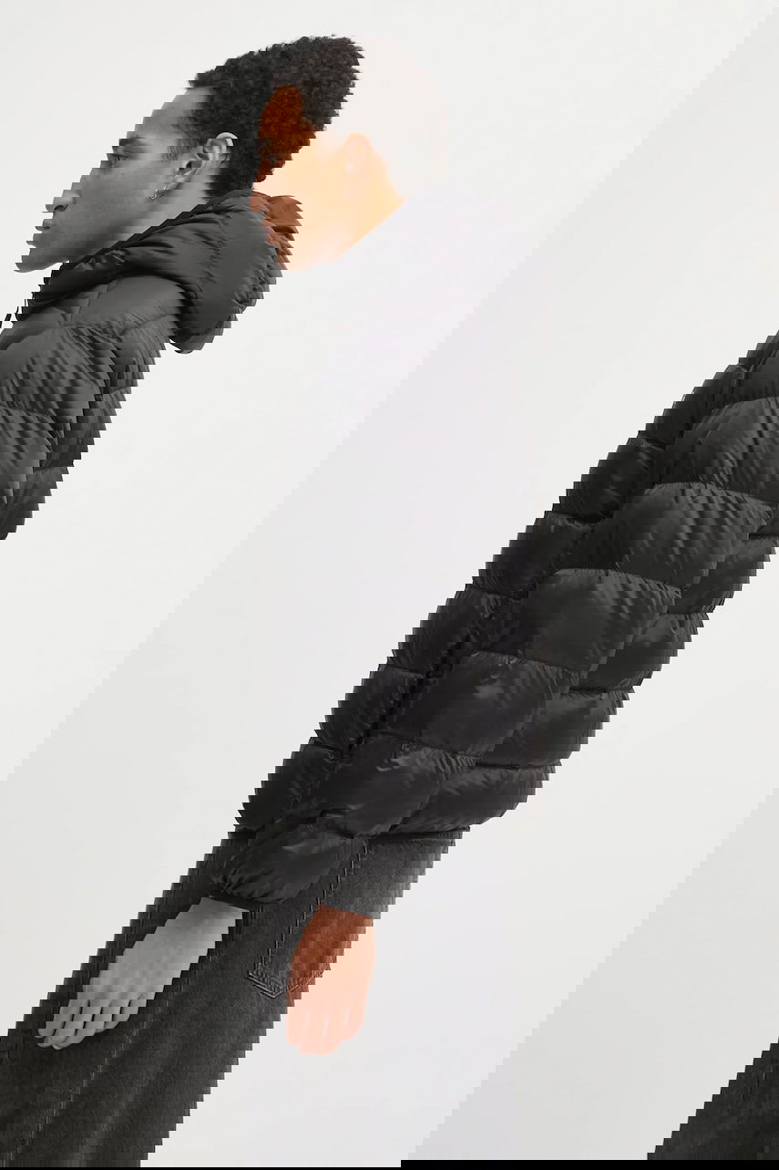 Пухо яке AAPE by A Bathing Ape 29 Now Hooded Puffer Jacket Черно | AAPDNM7720XXP, 1