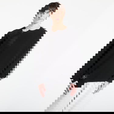 Суитчър Y-3 Y-3 Raw Edge 3 Stripes Crewneck Sweatshirt Черно | KR2395, 0