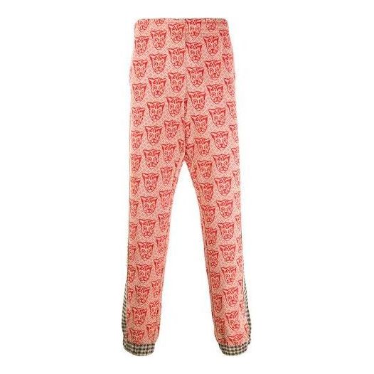 Панталони Gucci Gucci Cat Print Track Pants Червено | 580555-XJBGQ-7548, 0