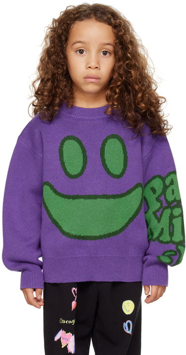 Пуловер Perks And Mini Perks and Mini Face Sweater Лилаво | 55001, 0