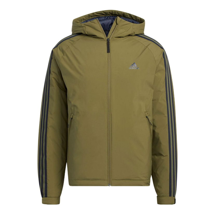 Парка adidas Originals Hooded Training Jacket Зелено | HN2120