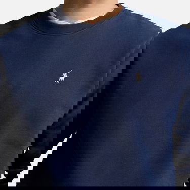 Тениска Polo by Ralph Lauren Polo Ralph Lauren Sweatshirt aus Loopback-Fleece Тъмно синьо | 710916689017, 0