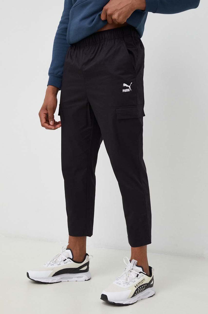 Панталони и дънки Puma Classic Woven Lifestyle Pant Черно | 535605, 0