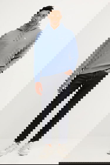 Суитчър Polo by Ralph Lauren Polo Ralph Lauren Lspohoodm11 Long Sleeve Hooded Plain Hoodie Синьо | 710964718, 1