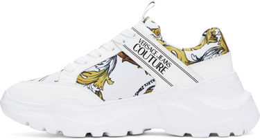 Кецове и обувки Versace Versace Jeans Couture Chain Couture Speedtrack Бяло | E78YA3SC2_EZSC54, 2
