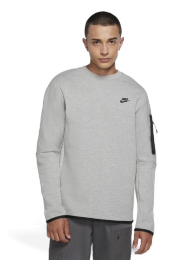Суитчър Nike Tech Fleece Crew Sweatshirt Сиво | CU4505-063