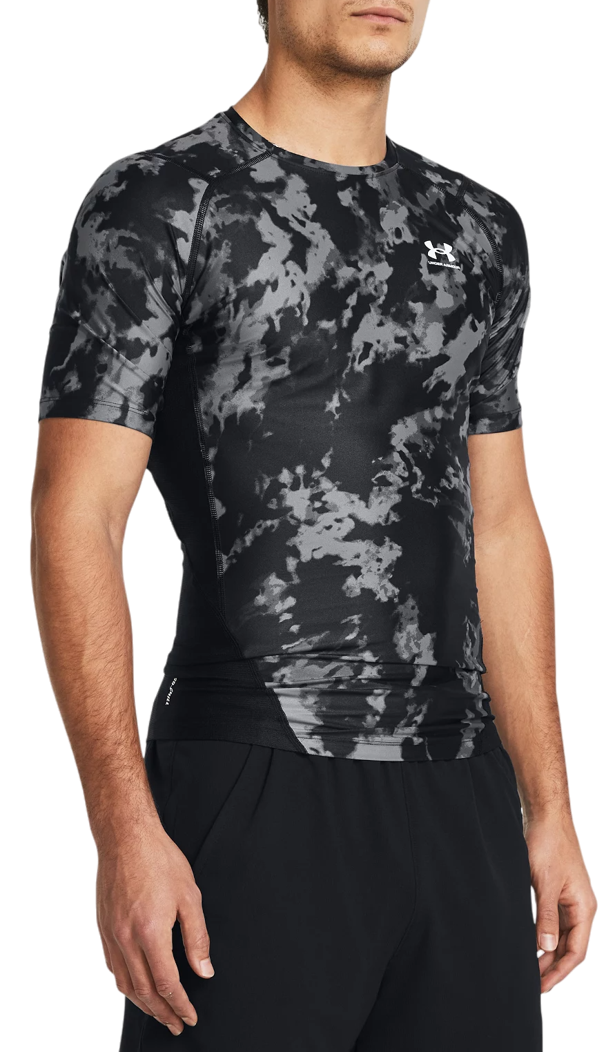 Тениска Under Armour HeatGear® Iso-Chill Printed Черно | 1383774-001, 0