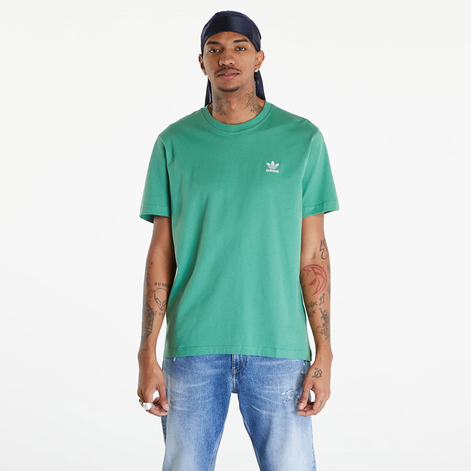 Тениска adidas Originals Trefoil Essential Tee Preloved Green Зелено | IN0671, 0