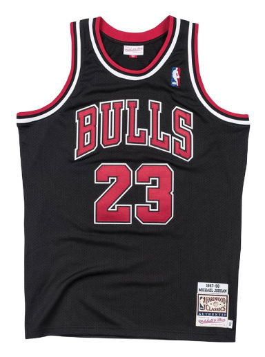 Фланелка Mitchell & Ness NBA Michael Jordan Chicago Bulls 1997-98 Authentic Jersey Черно | AJY4GS18400-CBUBLCK97MJO