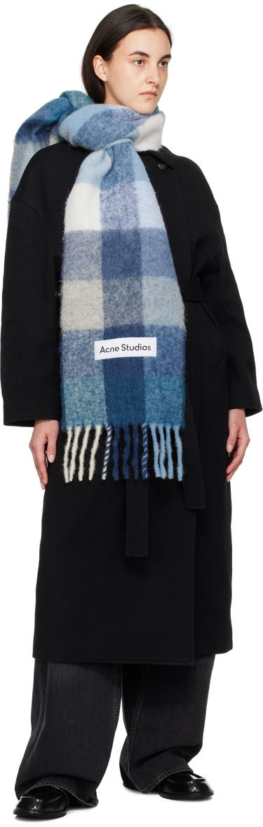 Шал Acne Studios Check Scarf Оранжево
 | CA0084-, 3
