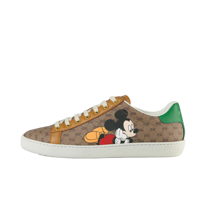 Кецове и обувки Gucci Ace x Disney (W) Бежово | 604049 HZE10 8484