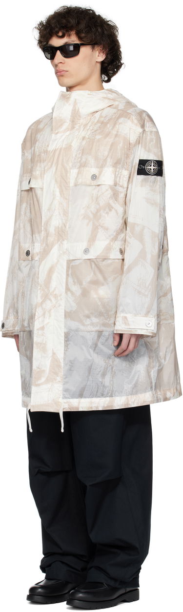 Парка Stone Island Stone Island UV-Reactive Scan Camo Ripstop Parka Бежово | K1S15 7100011 S00E2, 3