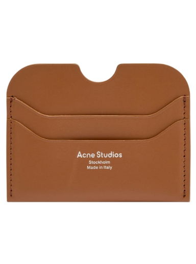 Elmas Large Card Holder Camel Brown