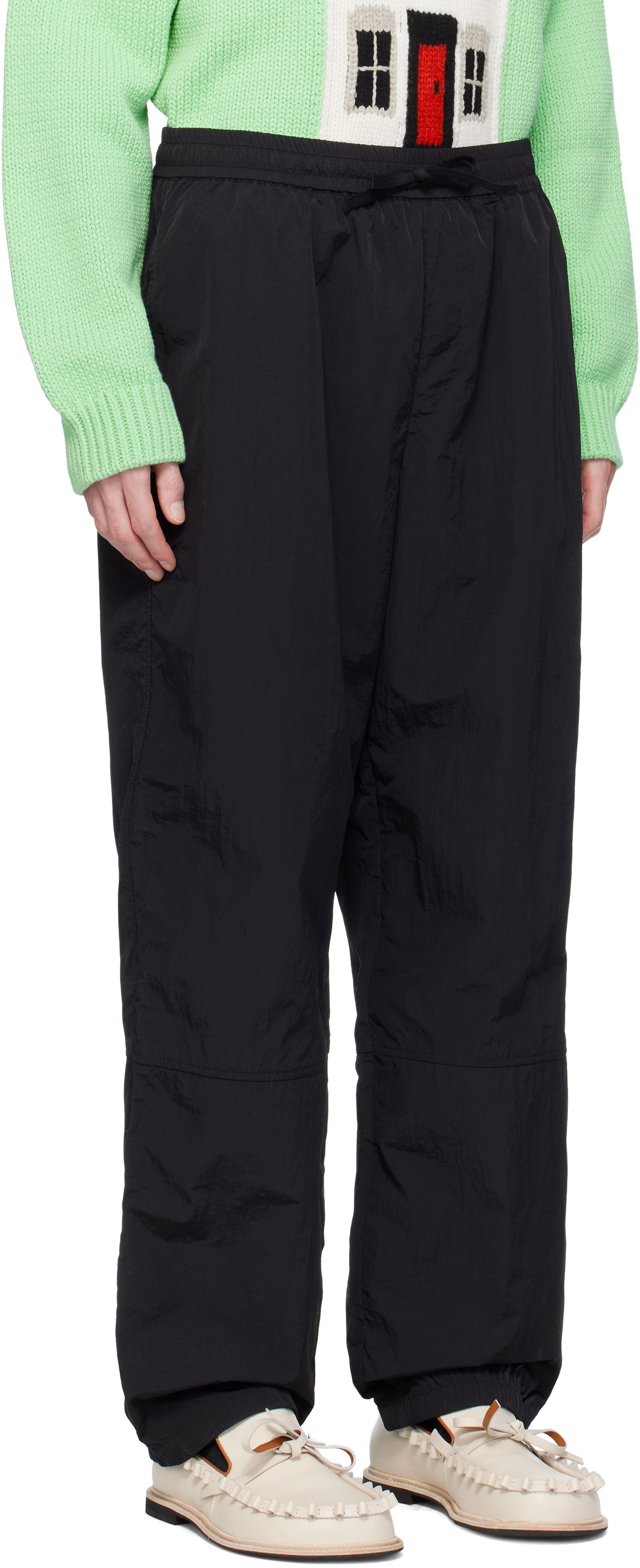 Спортни панталони JW Anderson JW Anderson Panelled Track Pants Черно | TR0395-PG1697, 1