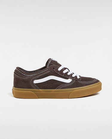 Кецове и обувки Vans Rowley Classic Shoes (chocolate/white) Unisex Brown, Size 2.5 Кафяво | VN0A4BTTE2M, 0