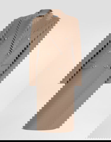 Палта Dolce & Gabbana Dolce & Gabbana Double-breasted Cashmere Coat Бежово | F0W3BTFU2D1M2006, 0