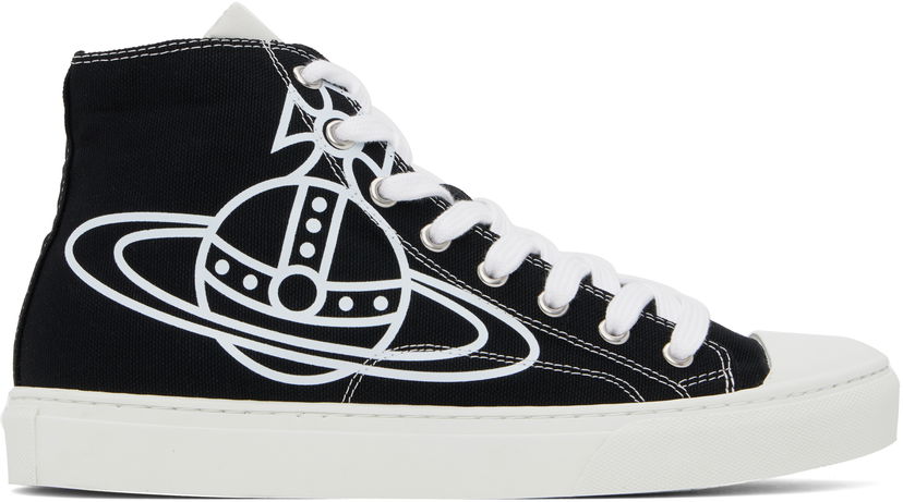 Облекло Vivienne Westwood Vivienne Westwood High-Top Plimsoll Черно | 75010001M-W015B-