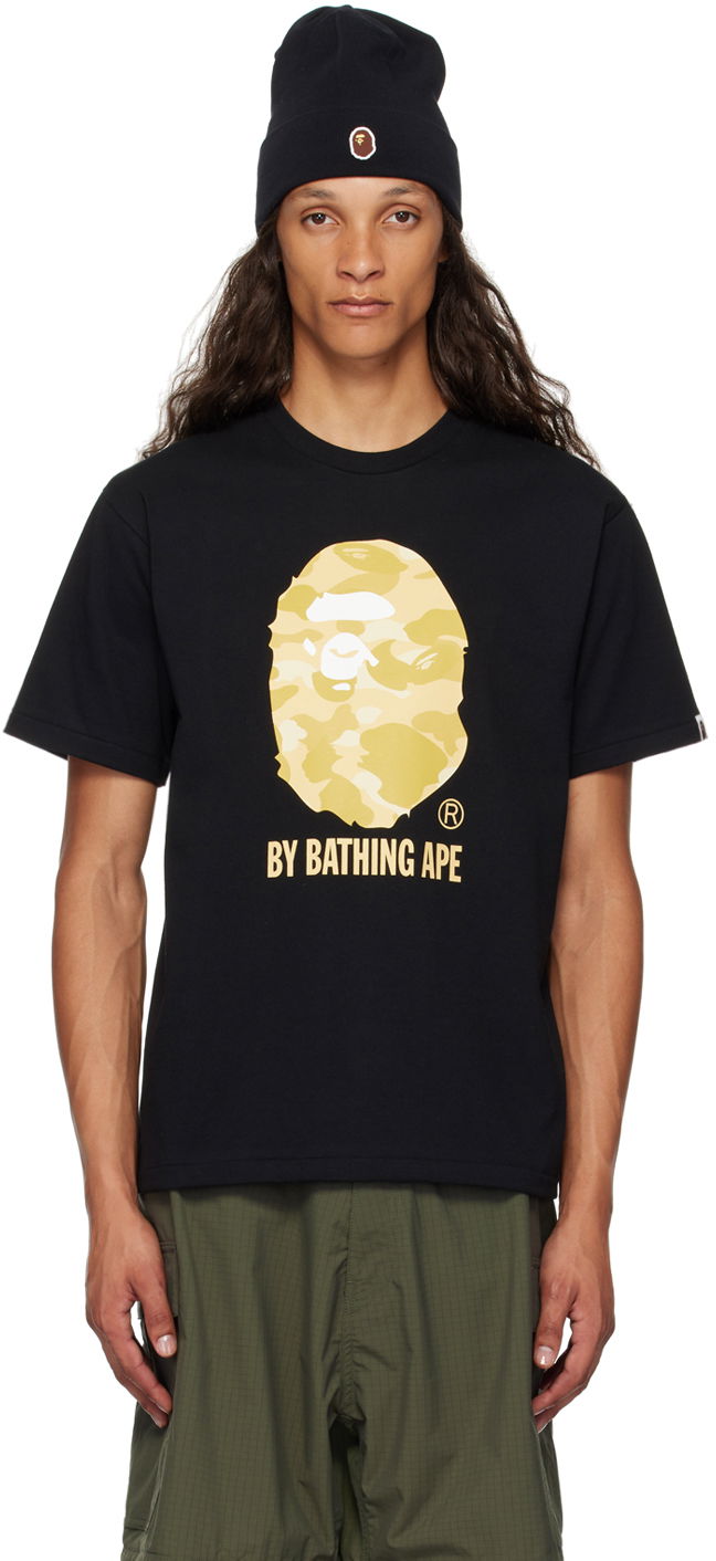 Тениска BAPE BAPE Black Color Camo 'By Bathing Ape' T-Shirt Черно | 001TEK301322M, 0