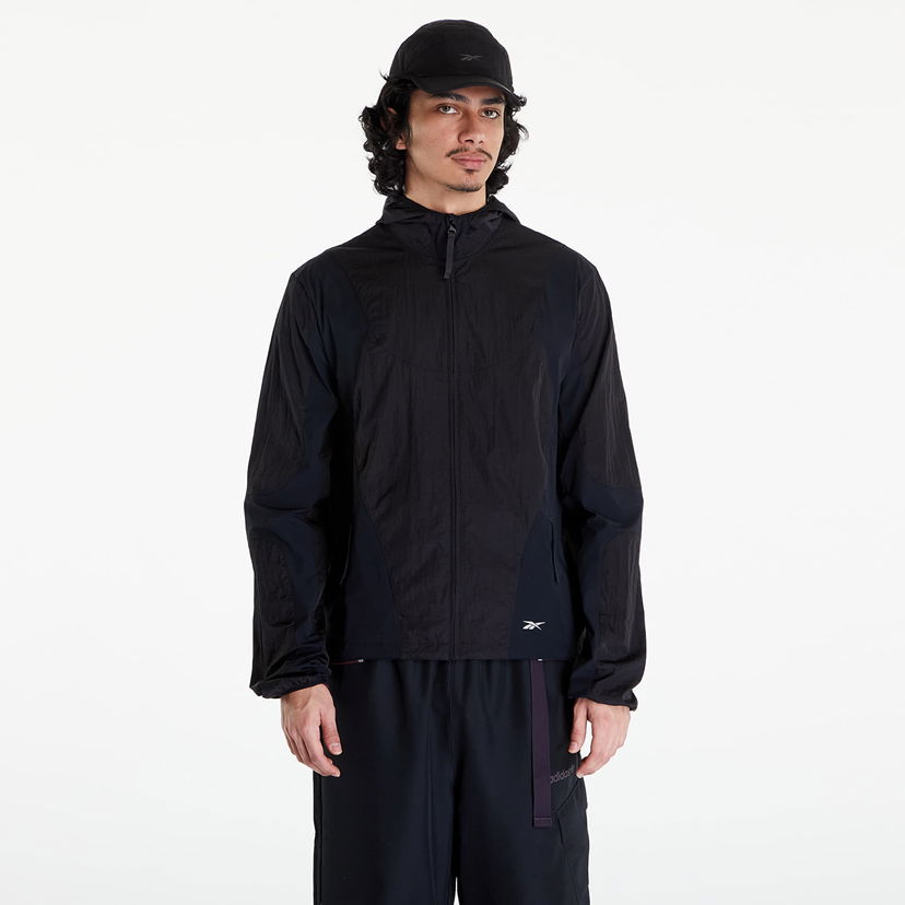 Яке Reebok Men's windbreaker Paneled Running Jacket Black Черно | RMVL001C99FAB0011000