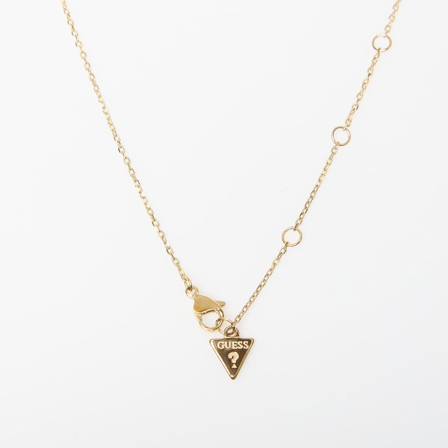 Колие GUESS Beloved Universal Heart Pendant Necklace Жълто | JUBN05018JWYG-GOLD, 1