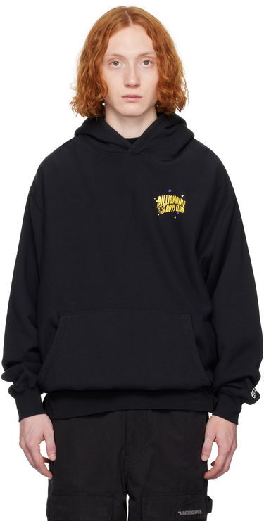 Суитчър BILLIONAIRE BOYS CLUB Billionaire Boys Club Oversized Arch Logo Popover Hoodie Черно | B24449, 0