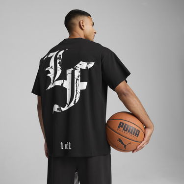 Тениска Puma Hoops x LaFrancé Graphic T-Shirt Черно | 630778_01, 3