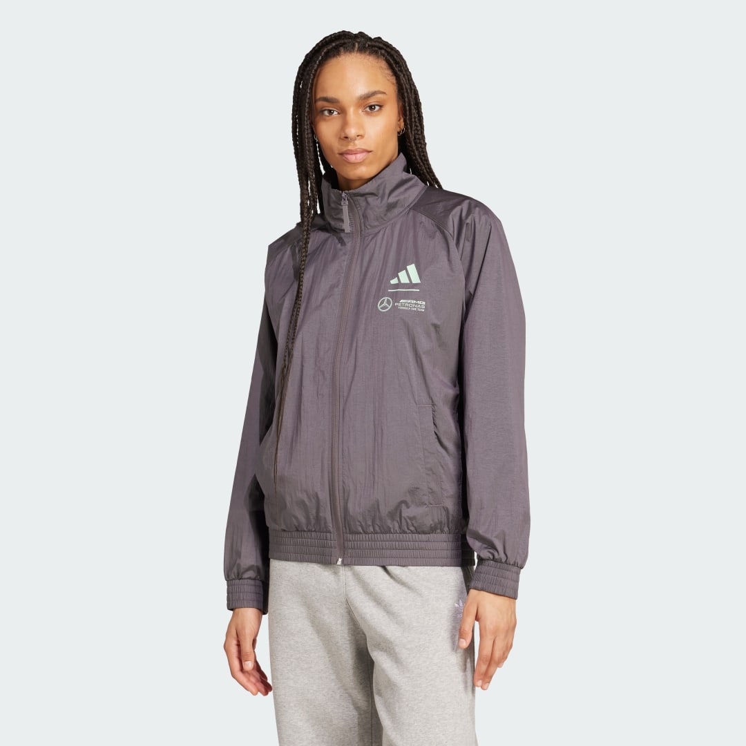 Ветровка adidas Performance Mercedes-AMG Petronas Formula One Team Premium Woven Jacket Сиво | JY3071, 0