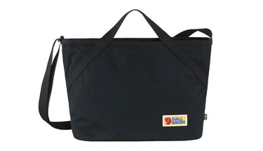 Голяма пазарска чанта FJÄLLRÄVEN Vardag Crossbody Черно | F27247-550, 0