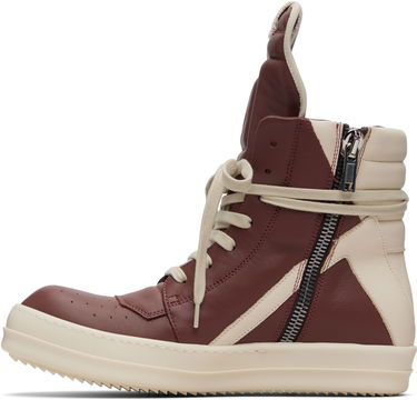 Кецове и обувки Rick Owens Rick Owens Concordians Geobasket Бургунди | RU02E1894 LCO, 2