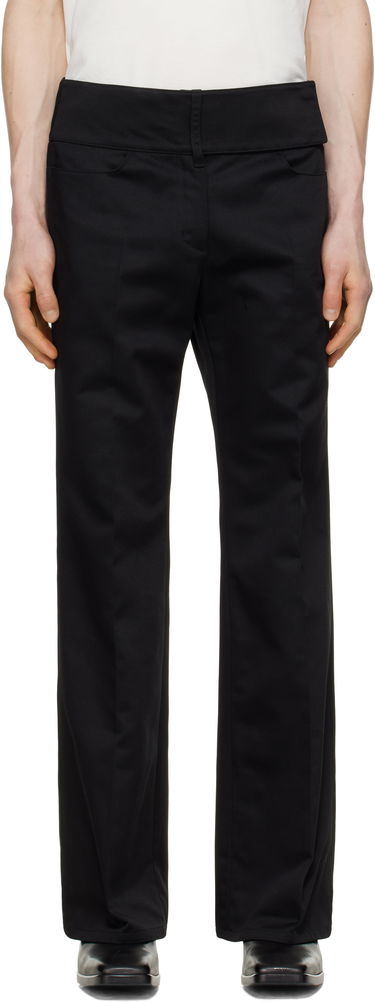Панталони Courrèges Courrèges Belted Bootcut Trousers Черно | 125CPA929PL0178, 0