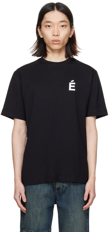 Тениска Études Études Wonder Patch T-Shirt Черно | C00ME104A00799, 0