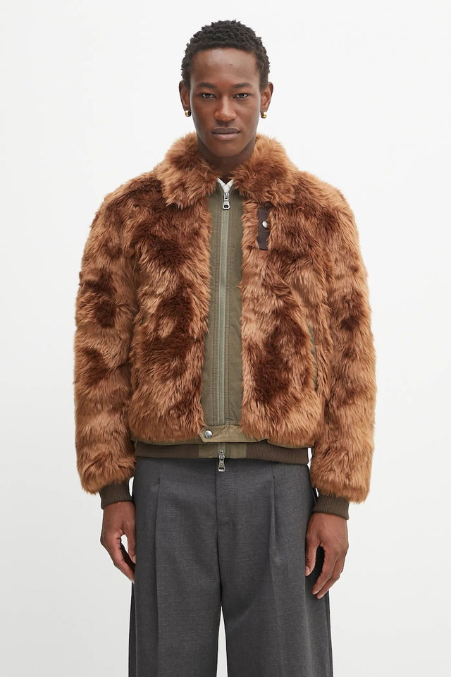 Andersson Bell Flight Fur Bomber Jacket