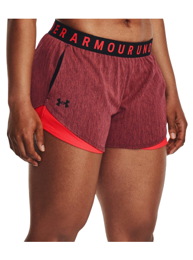 Къси панталони Under Armour Play Up Twist 3.0 Shorts Бургунди | 1349125-628