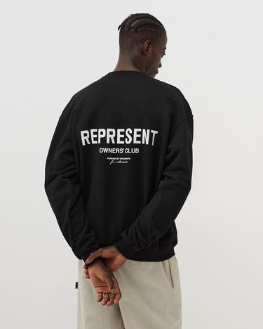 Пуловер Represent Clo Represent Owner's Club Sweater Black Черно | M04159-01, 2