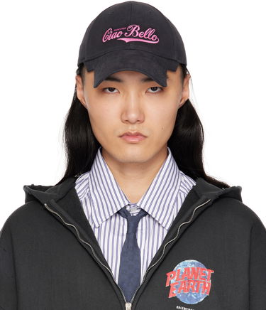 Суитчър Balenciaga Balenciaga 'Ciao Bello' Cap Черно | 808871410B21172, 0