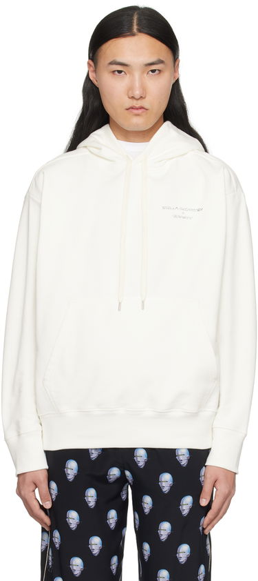 Суитчър Stella McCartney Stella McCartney Printed Hoodie Бяло | 6018463SPY76, 0