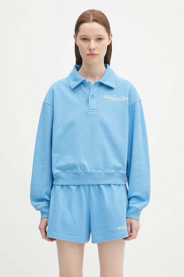Sporty & Rich Wellness Club Mc Polo Sweatshirt