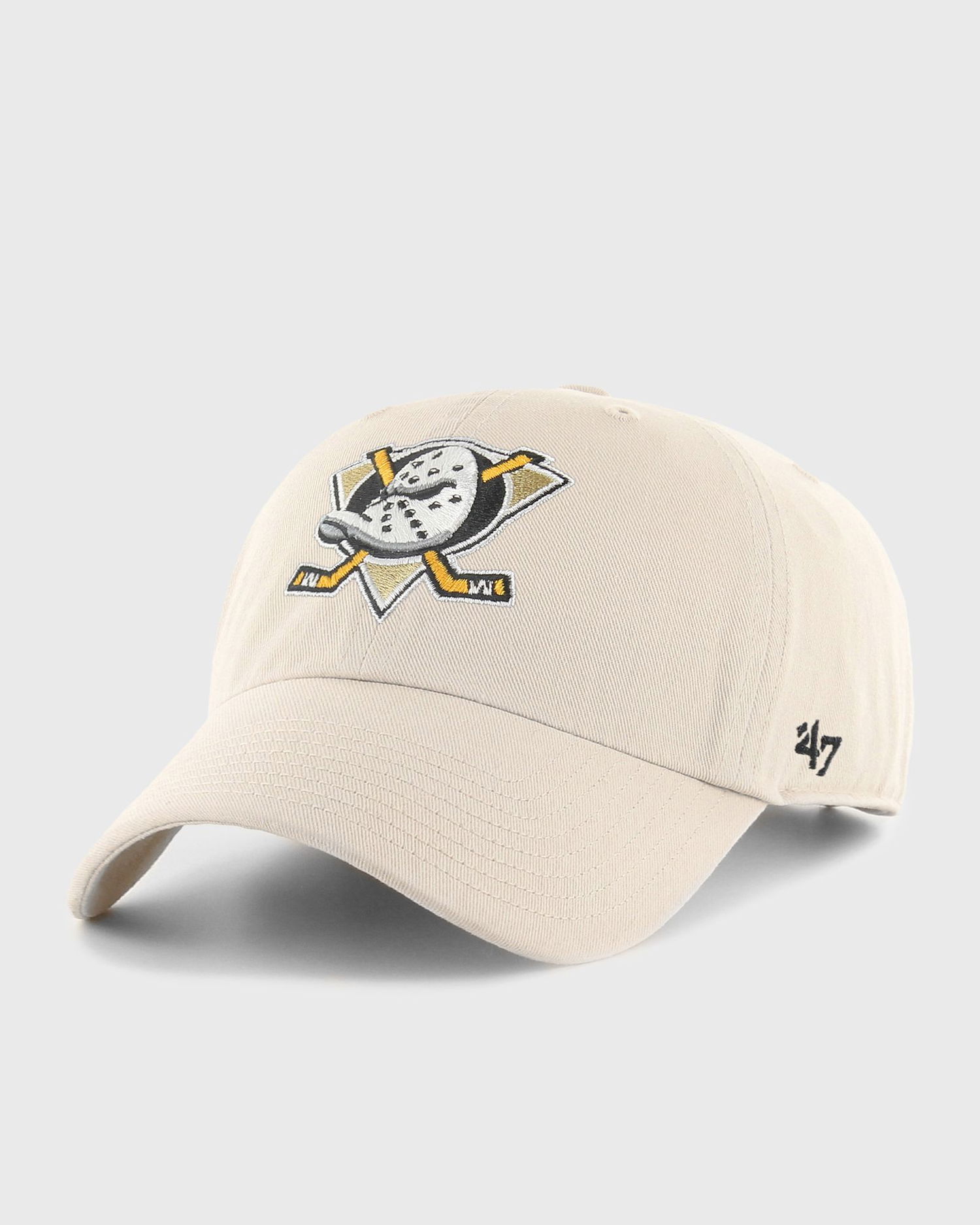 Шапка с козирка '47 Brand NHL Anaheim Ducks Cap Бежово | 194602544656, 0