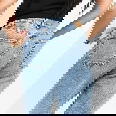 Дънки JJXX JXlisbon Mom HW Jeans Синьо | 12203868, 3