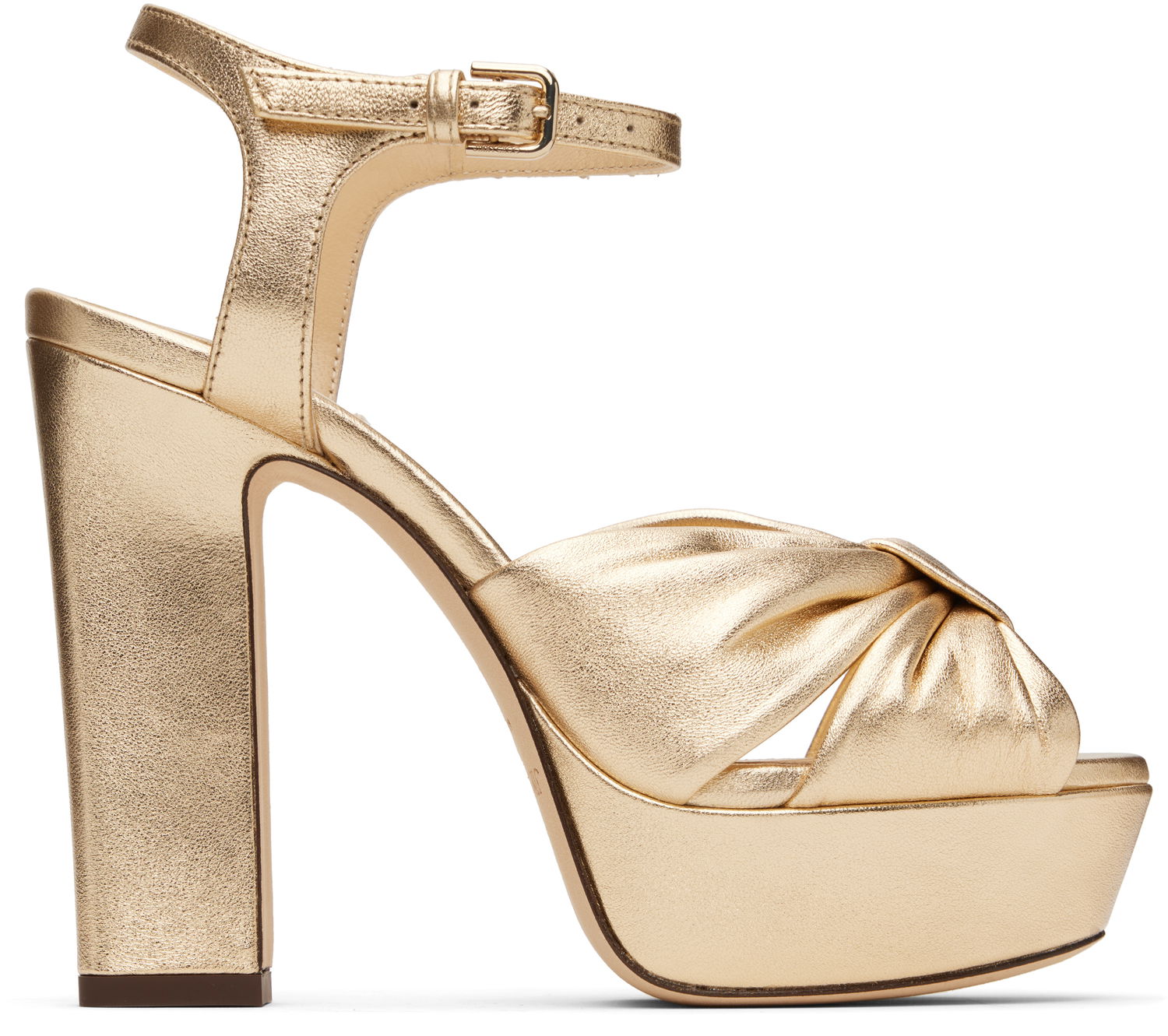 Pокля Jimmy Choo Jimmy Choo Heloise 120 Heeled Sandals Металик | HELOISE 120, 0