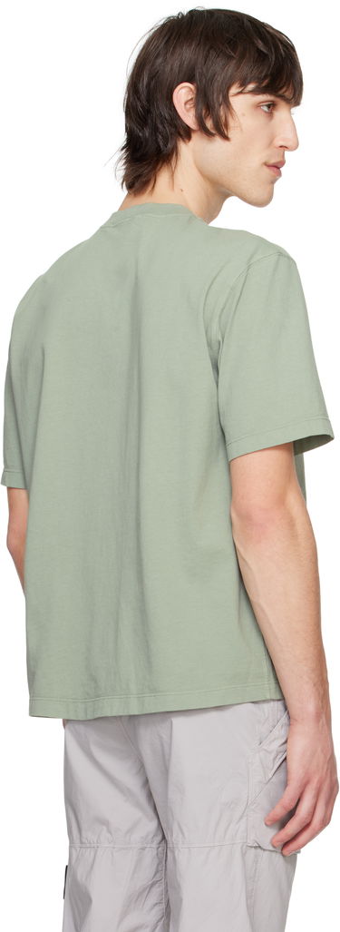 Тениска Stone Island Stone Island Combed Organic Cotton Jersey T-Shirt Зелено | K1S15 2100034 S0115, 2